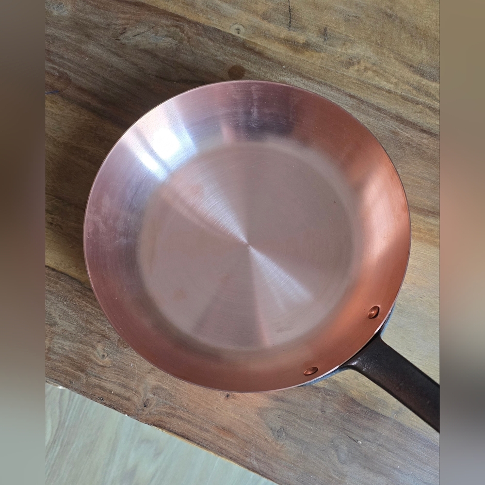 BAUMALU SOLID Copper 10 Inch Frying PAN